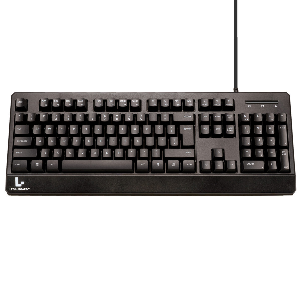 LegalBoard™ Wired Keyboard for Lawyers — Legal Symbols & Shortcuts ...